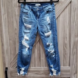 Cello shark bite jeans